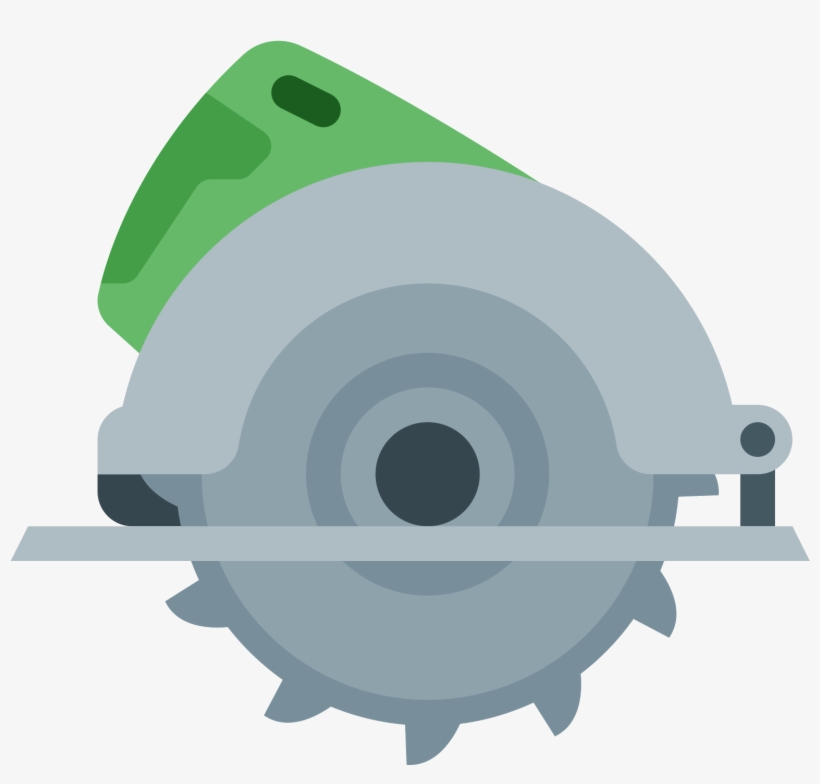 Circular Saw Icon - Icon, transparent png download