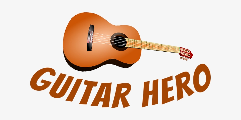 What's Your Guitar Hero Name - Guitar Instrument With Name, transparent png download