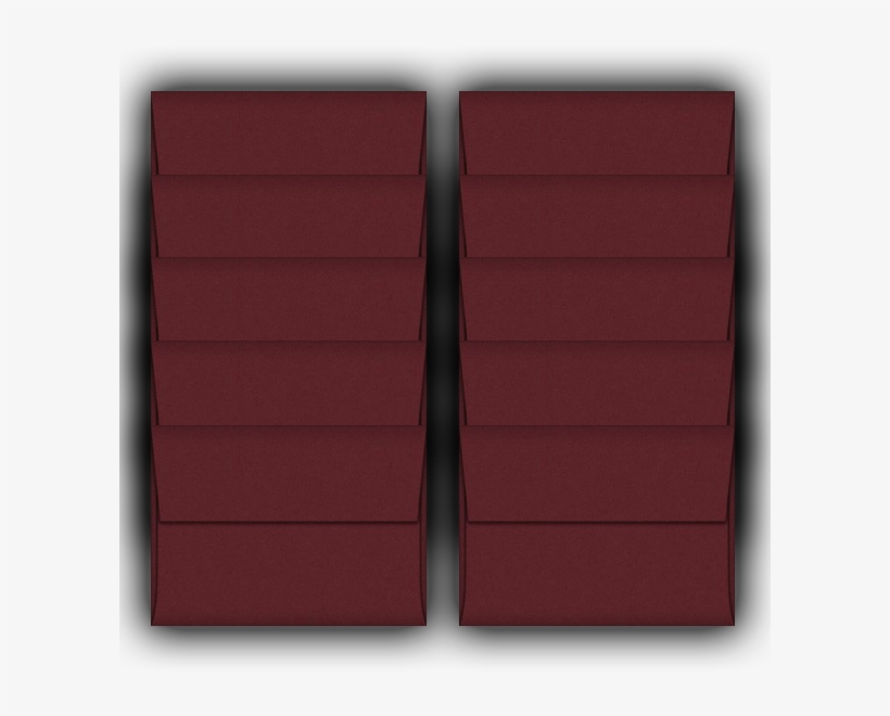 Marsala A2 Envelopes 10 Pack - Wood, transparent png download