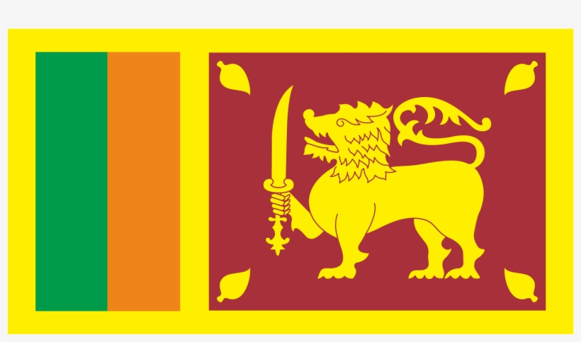 Sri Lanka Flag Logo Vector - Sri Lanka Girl Guide Flag, transparent png download