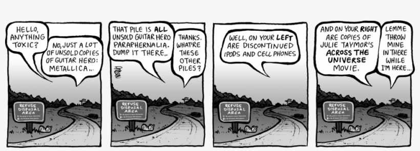 "guitar Hero Epilogue" - Comic Strip About Hero, transparent png download