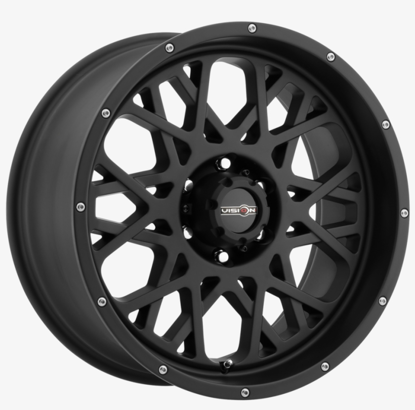 Rocker - Vision 412 Rocker Anthracite W/satin Black Lip &, transparent png download