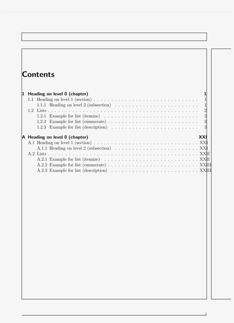 How To Fix This Table Of Contents - Document, transparent png download