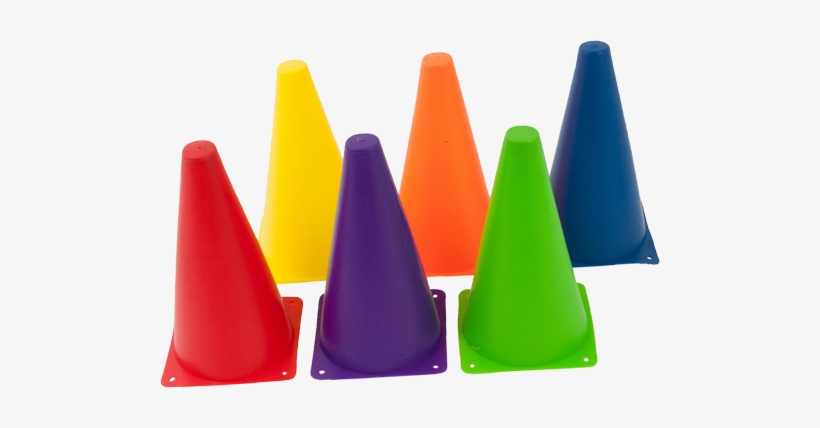 Construction Cone Transparent Images - Trademark Innovations Sports Training Gear Plastic, transparent png download