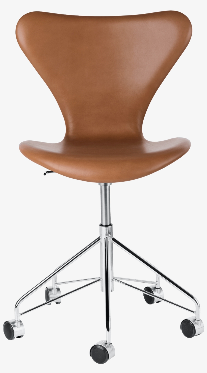 • Pool Series 7 3117 Full Upholstered Walnut Elegance - Série 7 Swivel Armchair - Stained Ash By Fritz Hansen, transparent png download