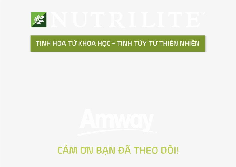 All Recent Work - Nutrilite, transparent png download