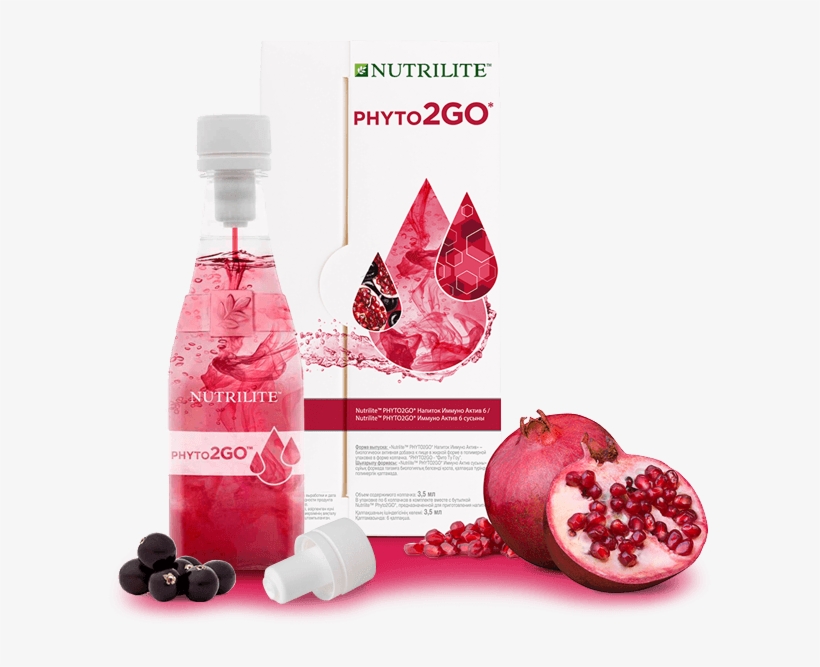 Discover The Nutrilite™ Phyto2go Immunity Drink A Refreshing - Nutrilite Phyto2gotm Immunity Drink Twist Cap Starter, transparent png download