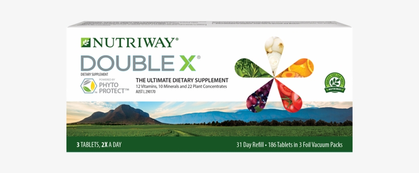 Nutriway® Double X® 31 Day Supply Refill - Nutrilite Double X Multivitamin/multimineral/phytonutrient, transparent png download