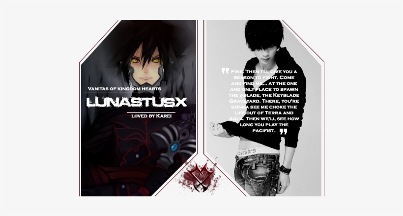 ⌜☬⌟ ➡ - Hearts Birth By Sleep Vanitas, transparent png download