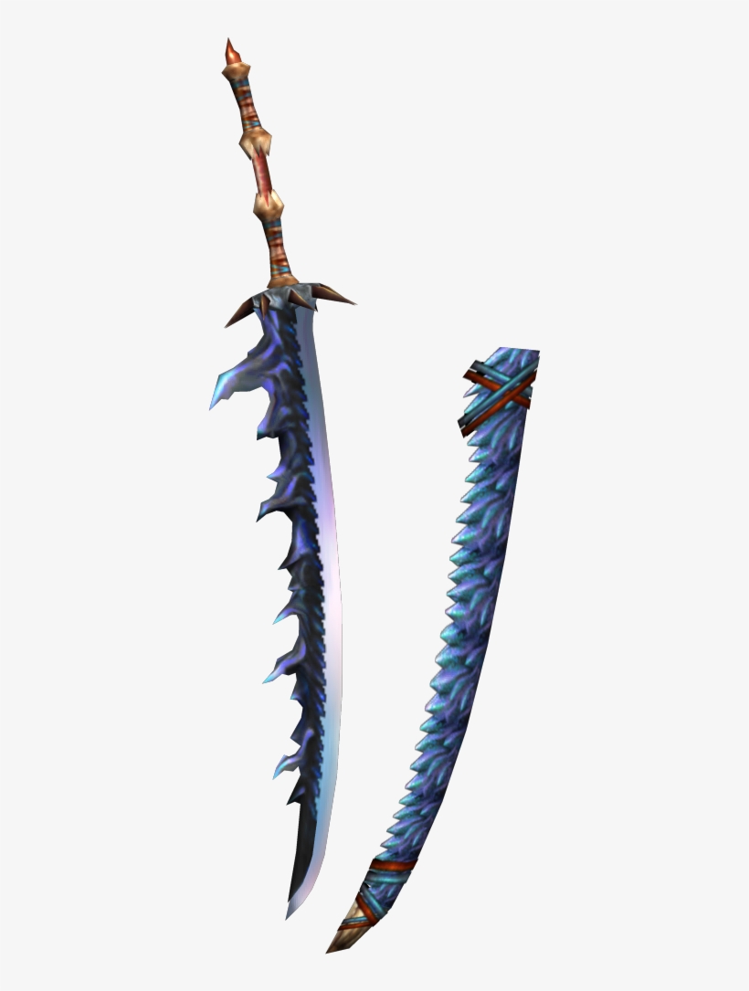 Better Way Of Sheathing Non-blade Weapons - Knockout Dragonsword, transparent png download