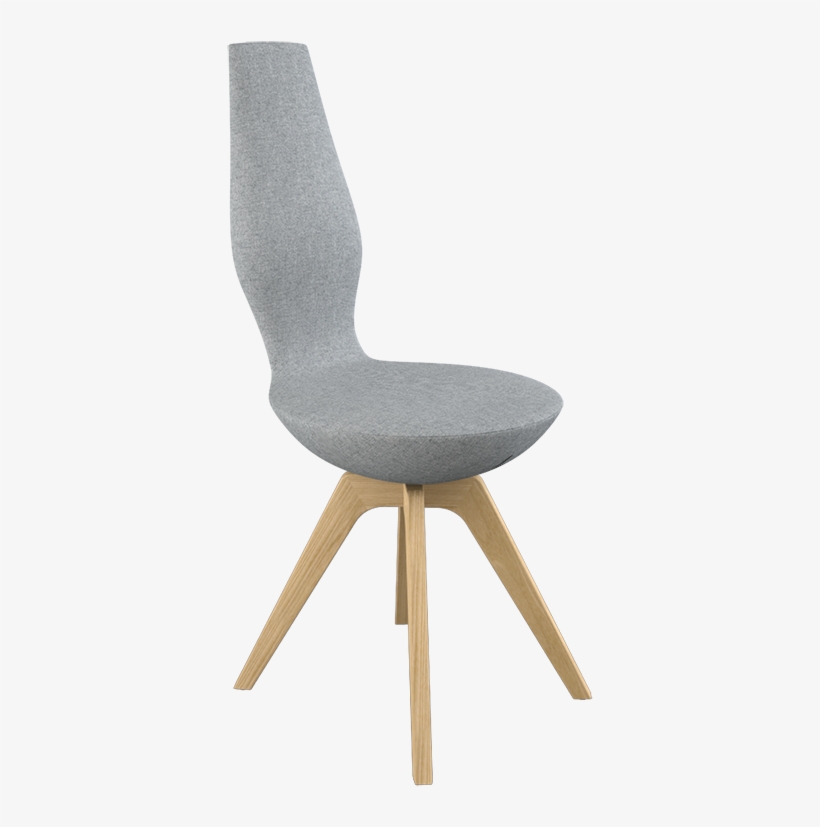 Date Is Truly A Distinct Character That Embodies Modern - Varier - Date Chair Wood Fame Light Blue 66118 / Oak, transparent png download