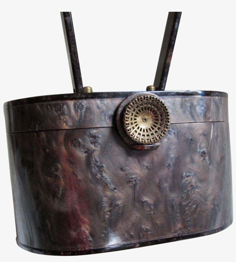 A Nice Vintage Lucite Handbag By Wilardy - Vintage 1950s Wilardy Lucite Handbag, transparent png download