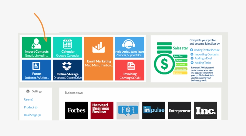 Navigate To > Contacts > Import Contacts > From The - Inc., transparent png download