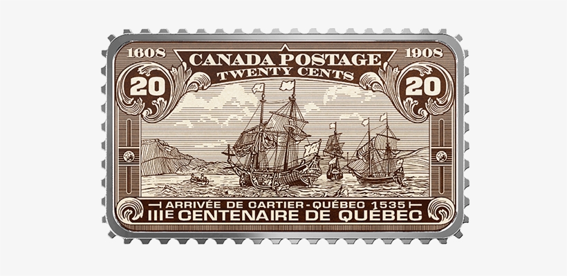 Pure Silver Coloured Coin - Canada Post Stamp 2018, transparent png download