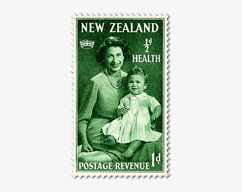 Single Stamp - Nz Health 1d Stamp, transparent png download