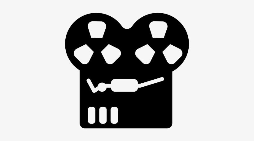 Video Film Reel Vector - Logo, transparent png download