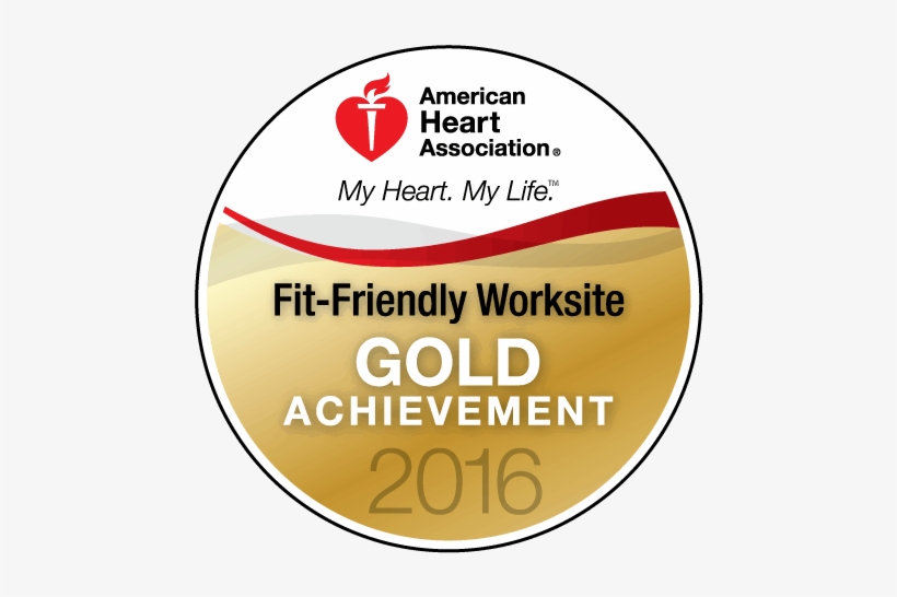 Fit Friendly Workplace Award Seal - American Heart Association Fit Friendly Worksite, transparent png download