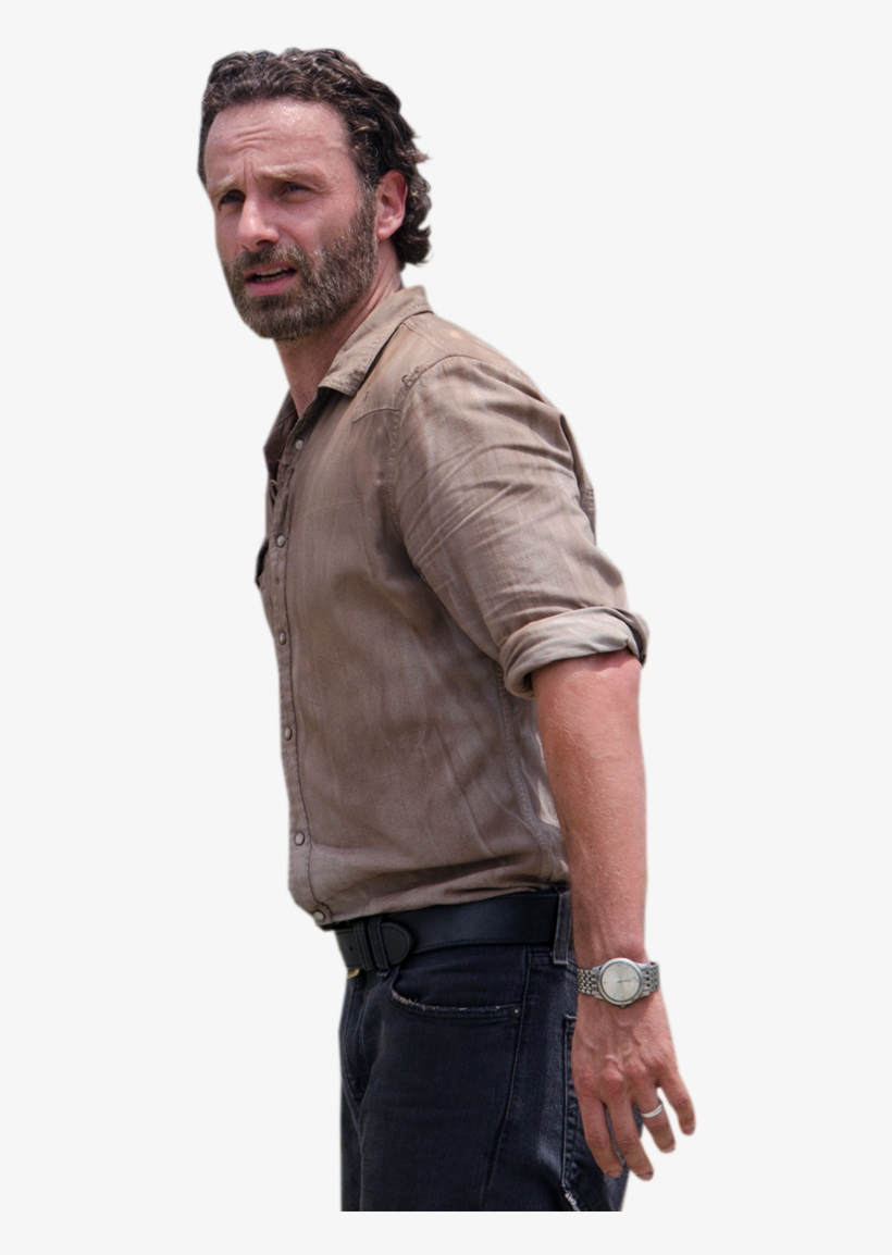 Andrew Lincoln, Rick Grimes, The Walking Dead, Addiction - Rick Walking Dead Png, transparent png download