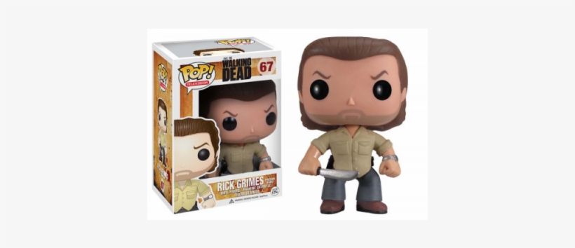 The Walking Dead - Pop Walking Dead Rick, transparent png download