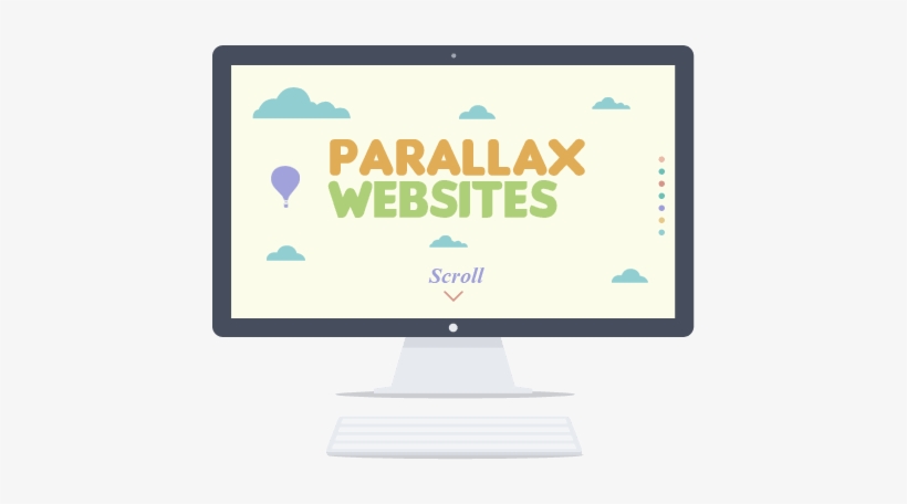 Parallax Web Design - Parallax Website Design Services, transparent png download