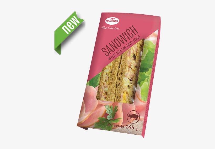 Sandwich With Bacon And Eggs - Sumy, transparent png download