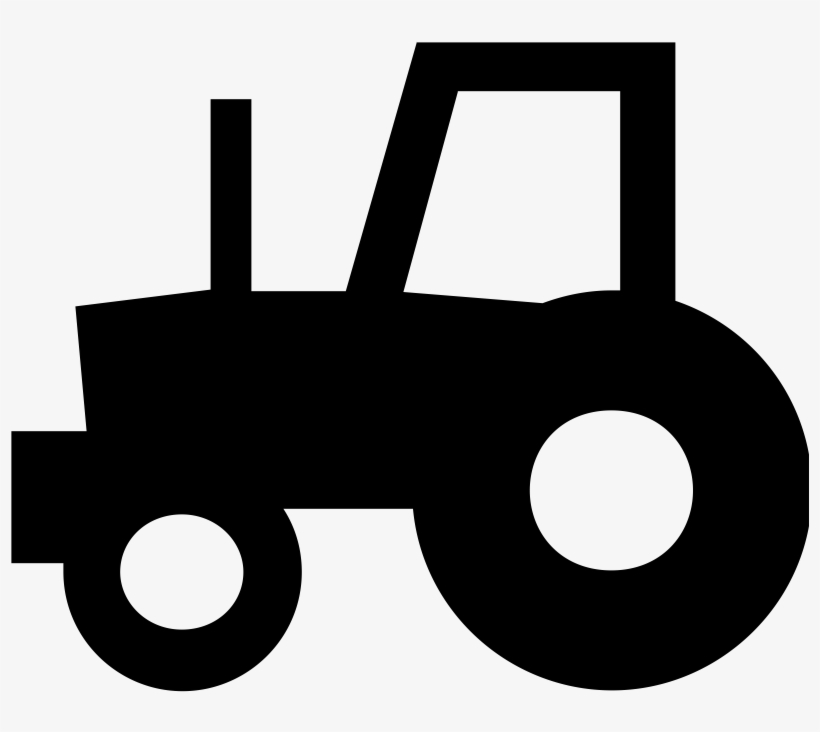 Jpg Library Library Collection Of John - Tractor Silhouette, transparent png download