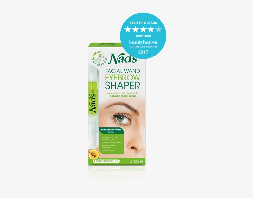 Nad's Hair Removal Facial Wand, transparent png download