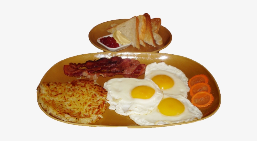 Bacon & Eggs - Fried Egg, transparent png download