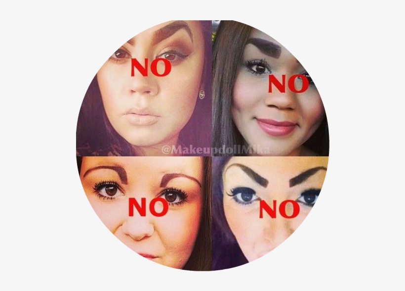 Eyebrow Fail 2 - Eyebrow Trimming Fails, transparent png download