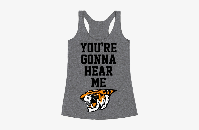 Roar Racerback Tank Top - Drunk Is Never The Answer Unless You're Asking What, transparent png download