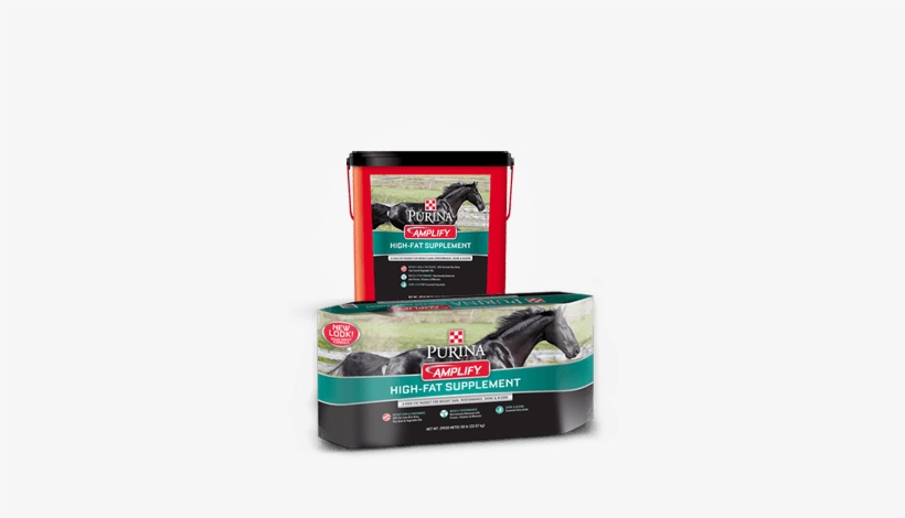 Purina® Amplify® High-fat Horse Supplement - Purina Amplify, transparent png download