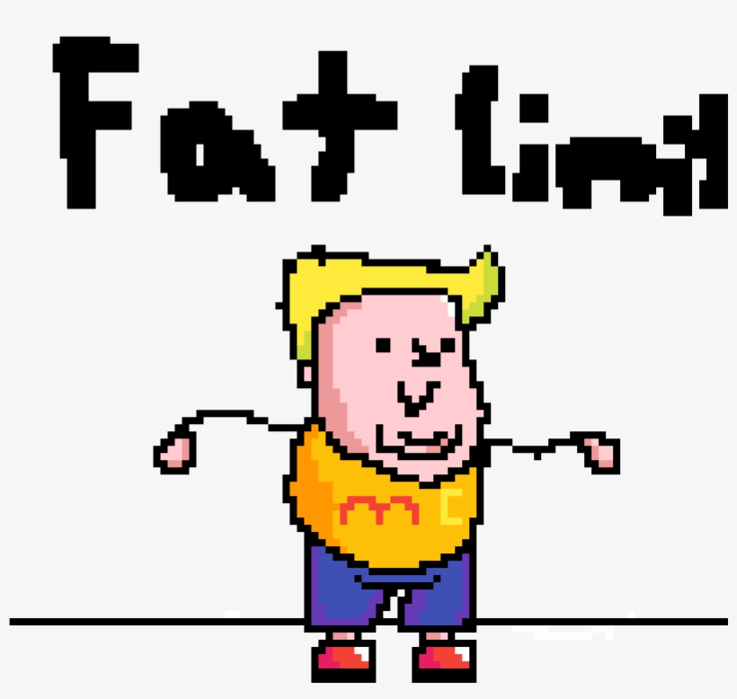 Fat Person - Cartoon, transparent png download