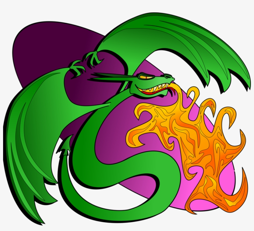 Dragon Tree Frog Monster Wyvern Fire Breathing - Dragon, transparent png download