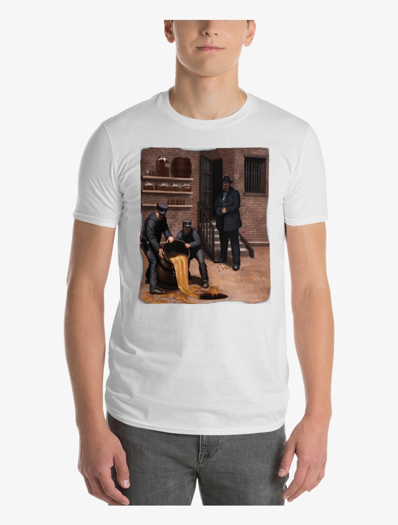 Short Sleeve T Shirt Alcohol Mobster - Father's Day Autism Shirts, transparent png download