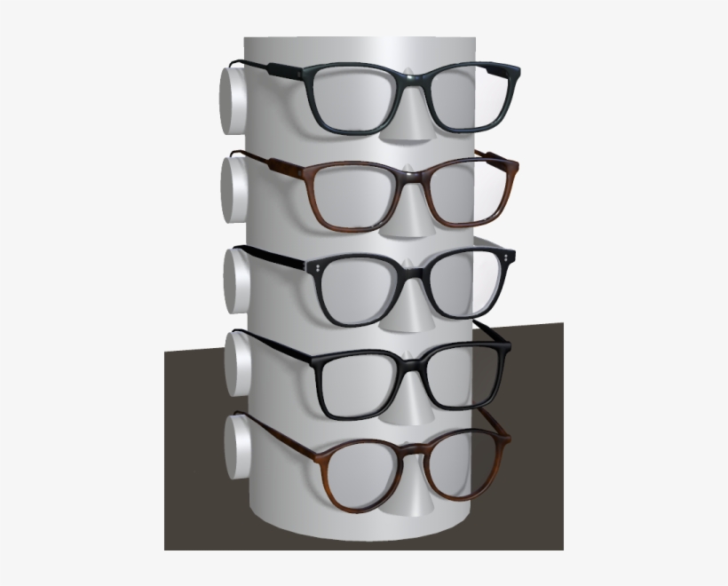 Nerd Glasses - Glasses 3d Poser, transparent png download