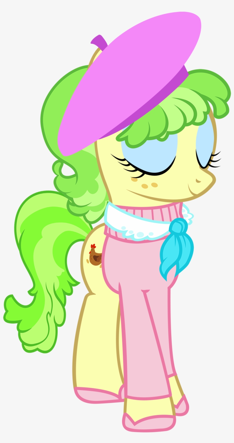 Cool77778, Beatnik, Beret, Chickadee, Clothes, French, - My Little Pony: Friendship Is Magic, transparent png download