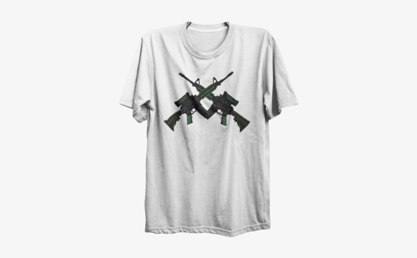 Crossed Rifles C7 T-shirt - Not My President Shirt Anti Donald Trump Inauguration, transparent png download