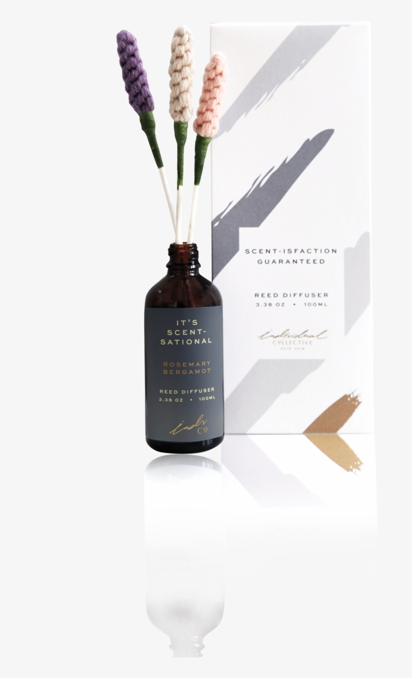 Rosemary Bergamot Reeds Diffuser Oil 100ml, transparent png download