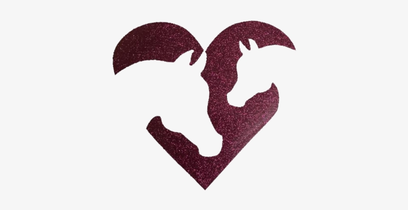 Pink Glitter Heart Png - Logo, transparent png download