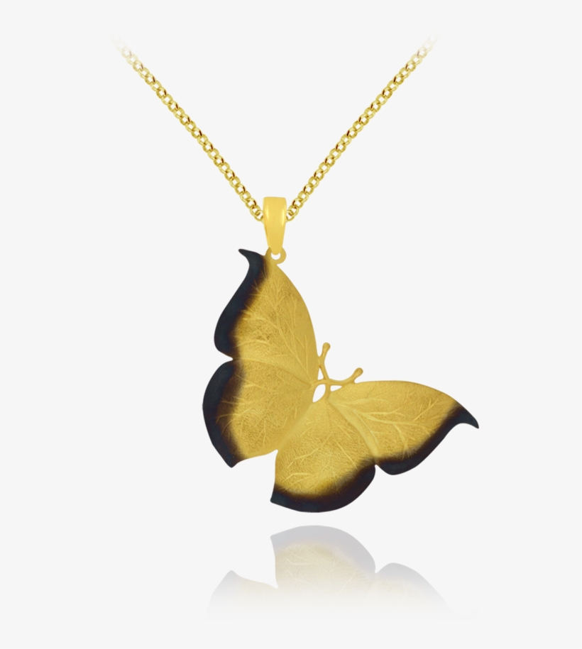 Ember Flying Butterfly Pendant - Pendant, transparent png download