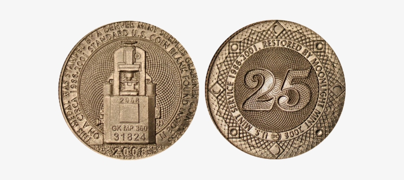 2008 Grabener Coin Press Restoration - Virginia Company Of London, transparent png download