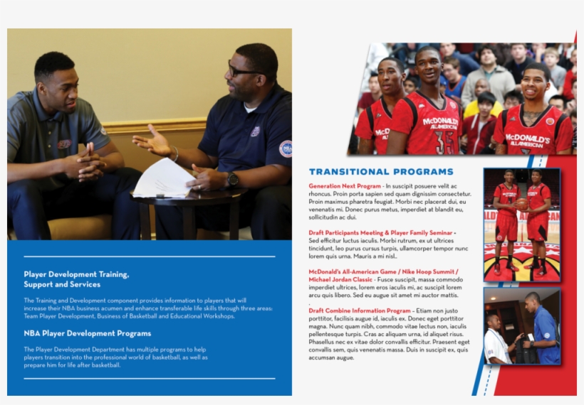 Nba Playerdev Booklet 83 - Online Advertising, transparent png download