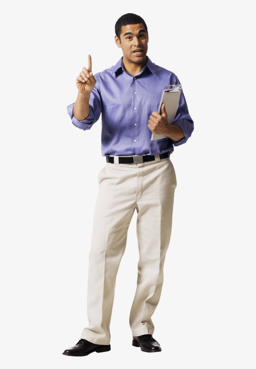 Making More Money May Make You Happy, But Not Happier - Man Standing Gesturing, transparent png download