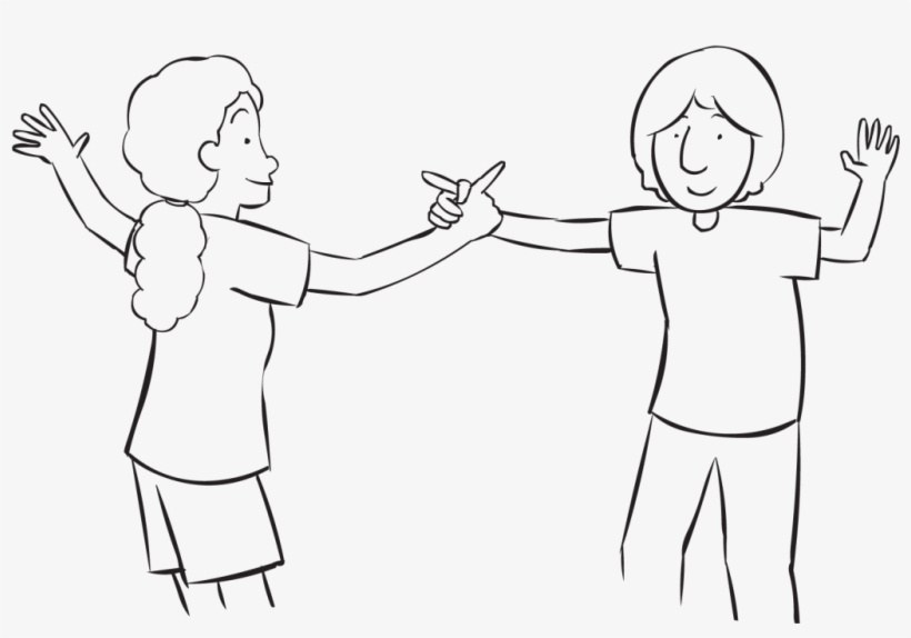 Freeuse Stock Action Drawing Hand - Toddler, transparent png download