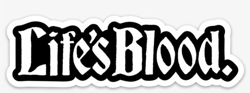 Die Cut Sticker - Life's Blood - Hardcore A.d. 1988 Cd, transparent png download