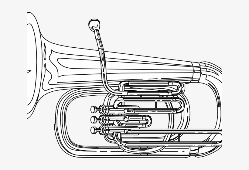 Sousaphone Cliparts - Trumpet, transparent png download