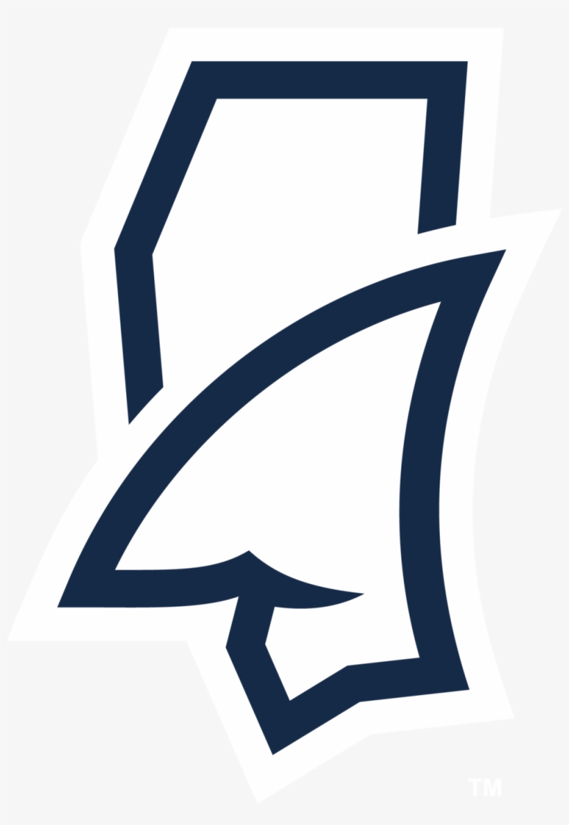 5 - New Ole Miss Shark Logo, transparent png download