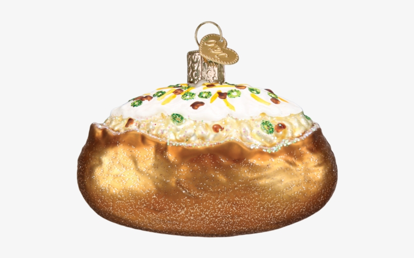 Baked Potato Christmas Ornament - Old World Christmas Just Married Fine White Limo Christmas, transparent png download