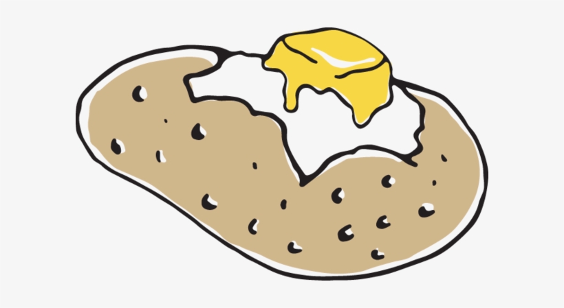 614 Baked Potato - Baked Potato, transparent png download