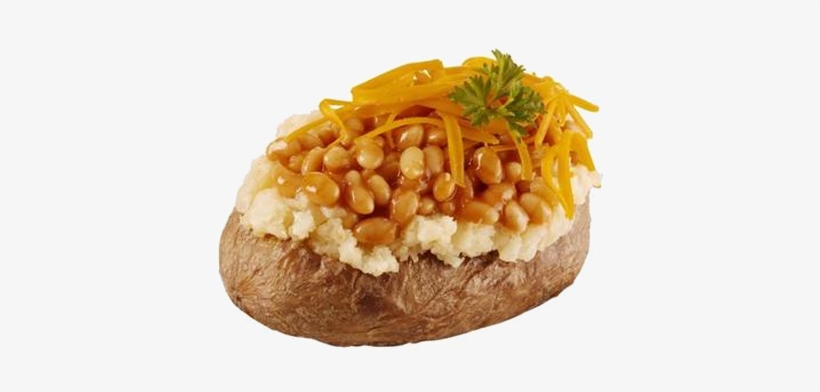 Baked Beans - Jacket Potato With Cheese, transparent png download